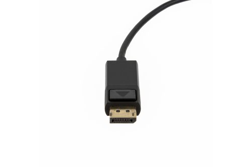 USB 3.1 Type C Male to DisplayPort Male Adapter Cable, Black - Image 3