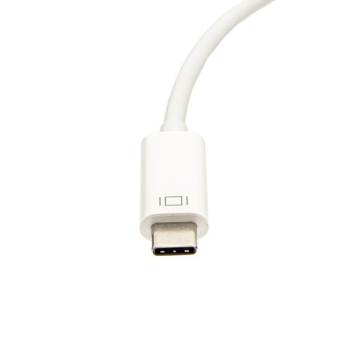 <b><font color="#009ac7">NEW</font></b> USB 3.1 Type-C to DVI Adapter, White - Image 2
