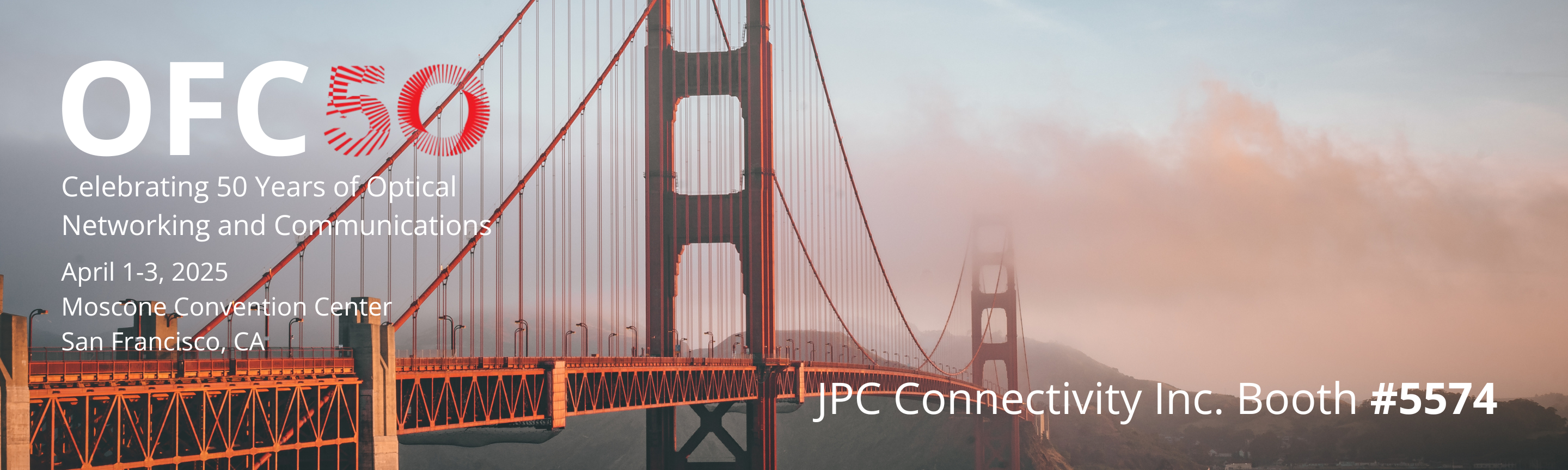 Featured image for “Join JPCPT at OFC 2025 – The Future of Optical Communications!”