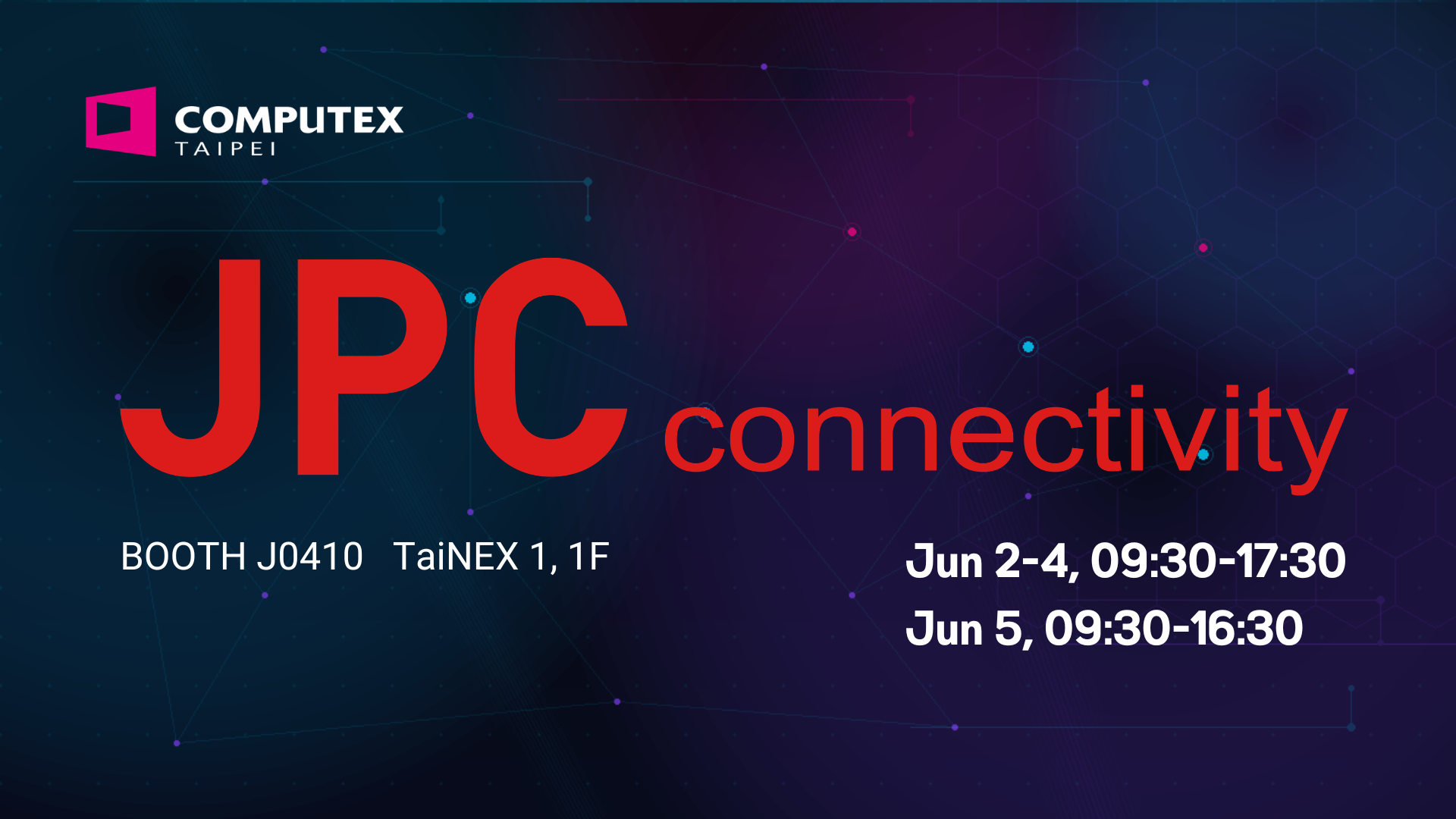 Featured image for “Meet JPC Connectivity at COMPUTEX 2026!”